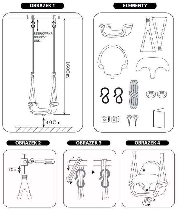 Puutarhakeinu lapsille II, 3in1 hinta ja tiedot | Keinut | hobbyhall.fi