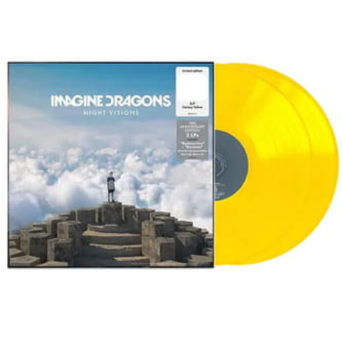 Vinyylilevy LP Imagine Dragons - Night Visions, Canary Yellow Vinyl, Limited Expanded Edition, 10th Anniversary hinta ja tiedot | Vinyylilevyt, CD-levyt, DVD-levyt | hobbyhall.fi