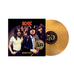LP AC/DC Highway To Hell (Gold Nugget Vinyl, Limited Edition, 50th Anniversary, 180g, + Artwork Print, remastered) Vinyylilevy hinta ja tiedot | Vinyylilevyt, CD-levyt, DVD-levyt | hobbyhall.fi