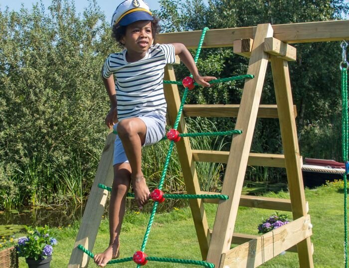 Lasten leikkipaikka Jungle Gym Voyager 2-Climb hinta ja tiedot | Lasten leikkimökit ja -teltat | hobbyhall.fi