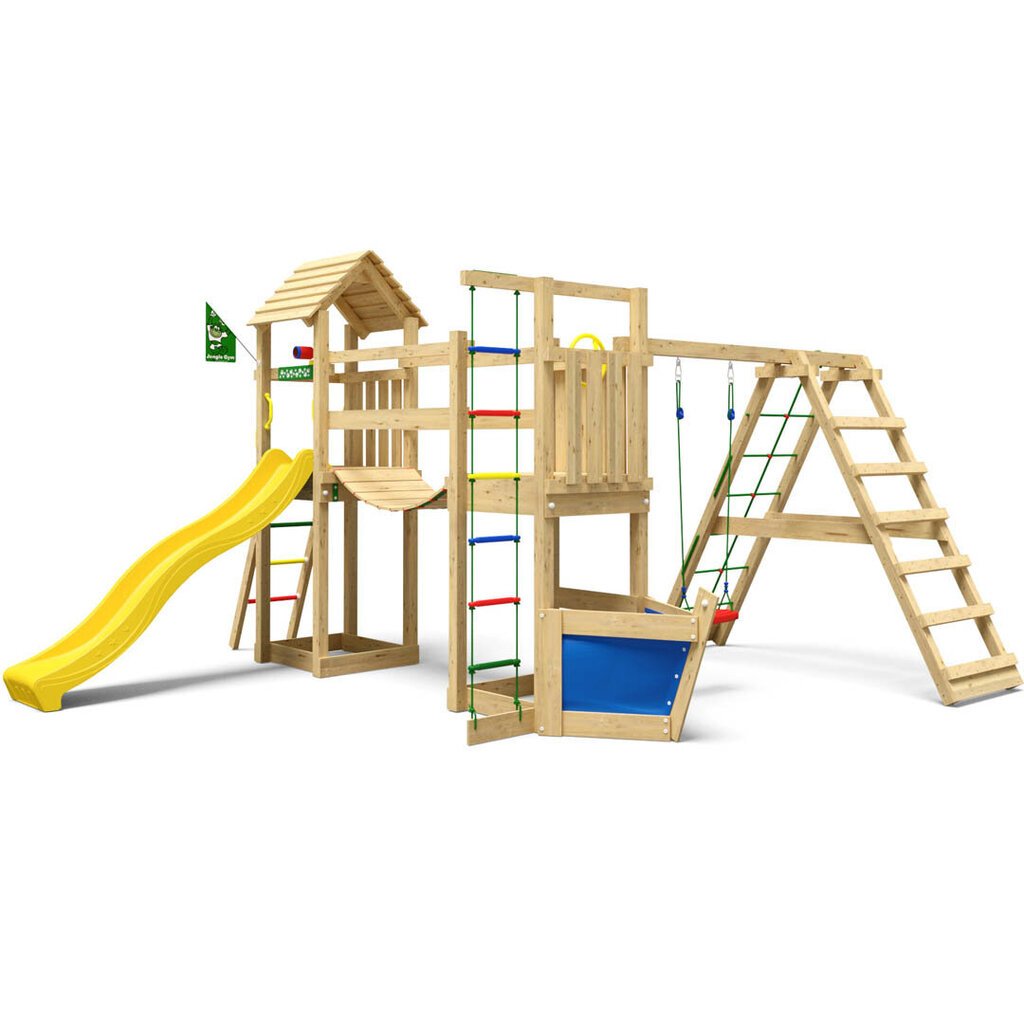 Lasten leikkipaikka Jungle Gym Voyager 1-Climb hinta ja tiedot | Lasten leikkimökit ja -teltat | hobbyhall.fi