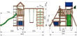 Lasten leikkipaikka Jungle Gym Viking 1-Climb hinta ja tiedot | Lasten leikkimökit ja -teltat | hobbyhall.fi