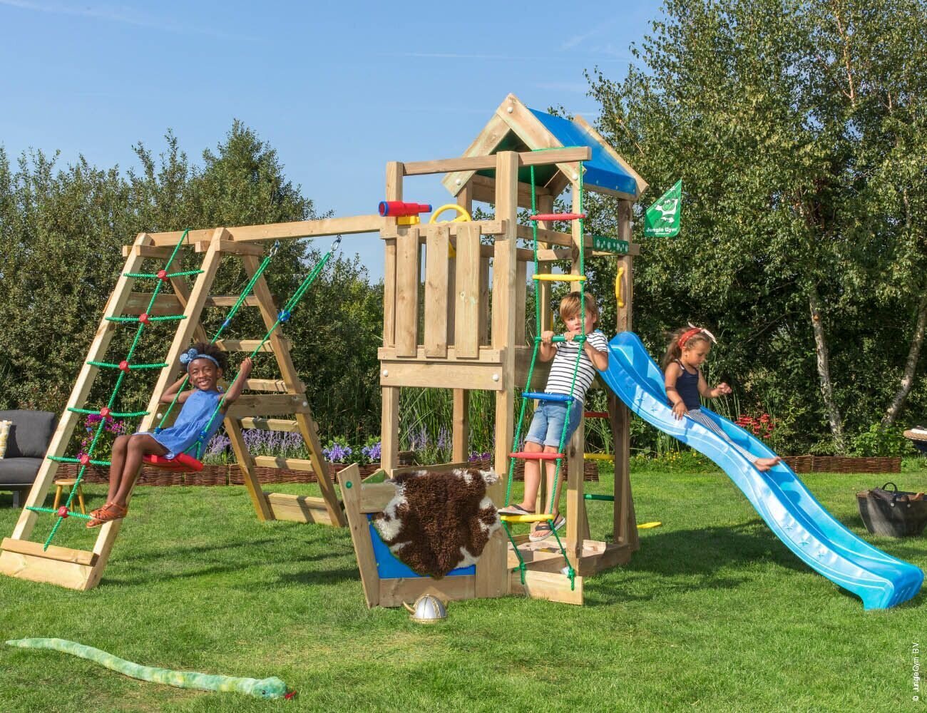 Lasten leikkipaikka Jungle Gym Viking 1-Climb hinta ja tiedot | Lasten leikkimökit ja -teltat | hobbyhall.fi