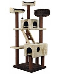 Cat Tower Felicitas 190cm ruskea/beige hinta ja tiedot | Raapimispuut ja kiipeilypuut | hobbyhall.fi