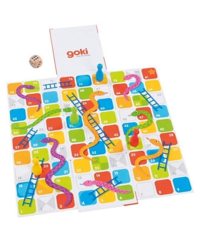 Lautapeli Snake and Ladder Goki hinta ja tiedot | Lautapelit ja älypelit | hobbyhall.fi