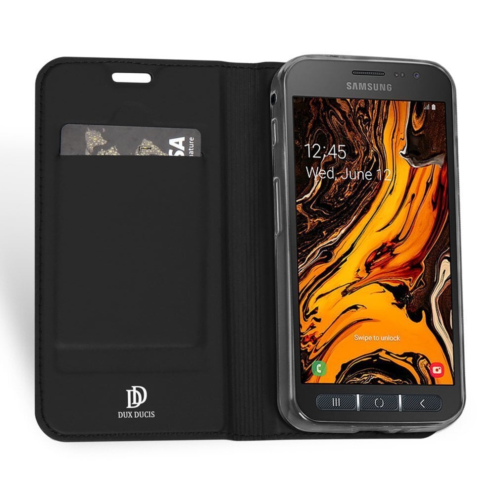 Kotelo Dux Ducis Skin Pro Samsung G398 Xcover 4s musta hinta ja tiedot | Puhelimen kuoret ja kotelot | hobbyhall.fi