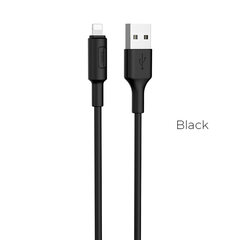 Kaapeli USB Hoco X25 Lightning 1.0 m musta hinta ja tiedot | Puhelinkaapelit | hobbyhall.fi