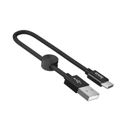 Kaapeli USB Hoco X35 Type-C 0.25m musta hinta ja tiedot | Puhelinkaapelit | hobbyhall.fi