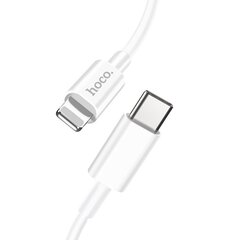 Kaapeli USB Hoco X36 PD Type-C to Lightning 1.0 m valkoinen hinta ja tiedot | Puhelinkaapelit | hobbyhall.fi