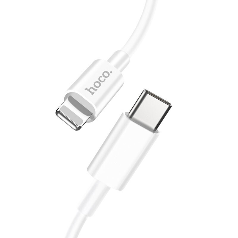 Kaapeli USB Hoco X36 PD Type-C to Lightning 1.0 m valkoinen hinta ja tiedot | Puhelinkaapelit | hobbyhall.fi