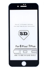 Suojalasi 5D Full Glue Apple iPhone 6 Plus/6S Plus valkoinen hinta ja tiedot | Näytönsuojakalvot ja -lasit | hobbyhall.fi