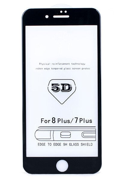 Suojalasi 5D Full Glue Apple iPhone 6 Plus/6S Plus valkoinen