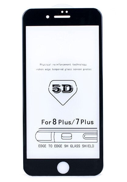 Suojalasi 5D Full Glue Huawei P20 Lite kaareva musta hinta ja tiedot | Näytönsuojakalvot ja -lasit | hobbyhall.fi