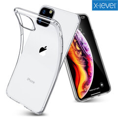 Kotelo X-Level Antislip/O2 Apple iPhone XR läpinäkyvä hinta ja tiedot | Puhelimen kuoret ja kotelot | hobbyhall.fi