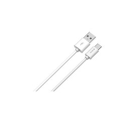 Kaapeli USB Devia Smart Type-C 2.0 m valkoinen hinta ja tiedot | Puhelinkaapelit | hobbyhall.fi