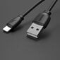 Kaapeli USB Remax RC-134i Lightning 2.1 A musta 1.0 m hinta ja tiedot | Puhelinkaapelit | hobbyhall.fi