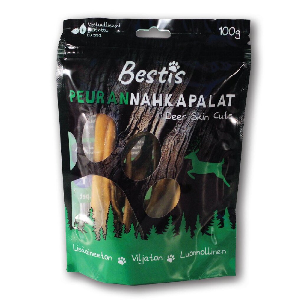 Bestis Bundle luonnolliset makupalat koirille, 4x100g lahjapakkaus hinta ja tiedot | Koiran herkut | hobbyhall.fi