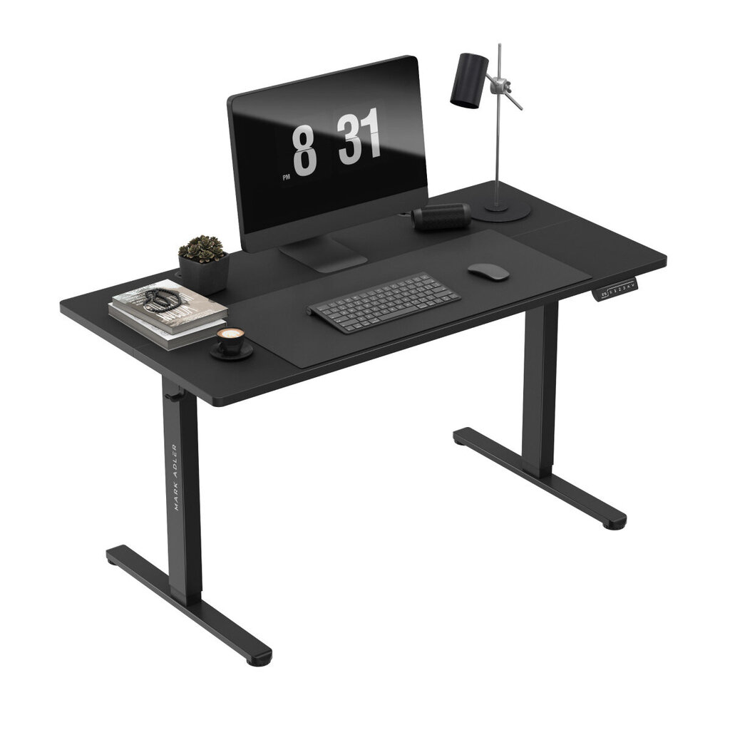 Sähköpöytä 140 x 70 cm Mark Adler Leader 7.4 Musta hinta ja tiedot | Tietokonepöydät ja työpöydät | hobbyhall.fi