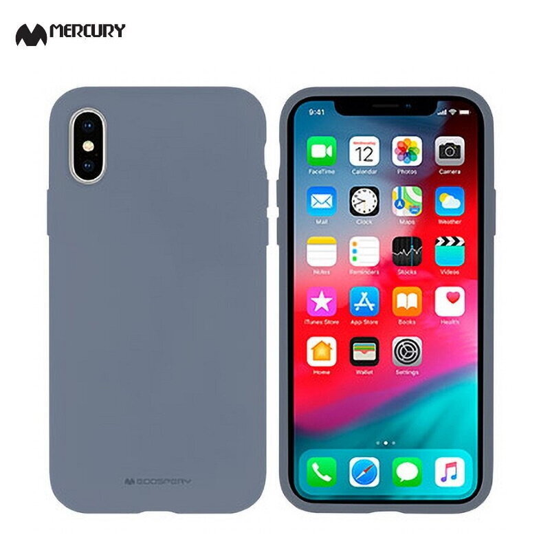 Kotelo Mercury Silicone Kotelo Apple iPhone 11 laventelin harmaa hinta ja tiedot | Puhelimen kuoret ja kotelot | hobbyhall.fi