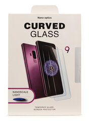 Suojalasi Nano Optics 5D UV Glue Samsung G965 S9 Plus kaareva läpinäkyvä hinta ja tiedot | Näytönsuojakalvot ja -lasit | hobbyhall.fi