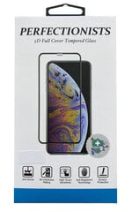 Suojalasi 5D Perfectionists Apple iPhone 12/12 Pro kaareva musta hinta ja tiedot | Näytönsuojakalvot ja -lasit | hobbyhall.fi