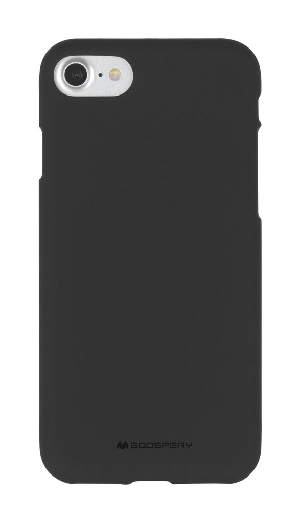Kotelo Mercury Soft Jelly Kotelo Apple iPhone 6/6S musta hinta ja tiedot | Puhelimen kuoret ja kotelot | hobbyhall.fi