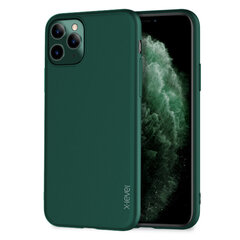 Kotelo X-Level Guardian Apple iPhone 11 Pro Max tummanvihreä hinta ja tiedot | Puhelimen kuoret ja kotelot | hobbyhall.fi