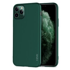 Kotelo X-Level Guardian Apple iPhone 12 Pro Max tummanvihreä hinta ja tiedot | Puhelimen kuoret ja kotelot | hobbyhall.fi