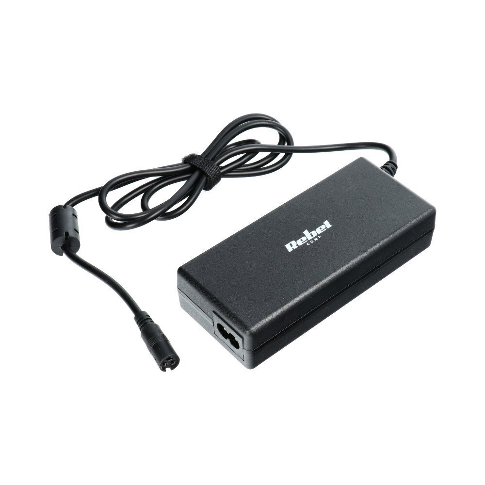 Laturi universal REBEL for Notebook/Laptop 90W/18-20V musta hinta ja tiedot | Kannettavien tietokoneiden laturit | hobbyhall.fi