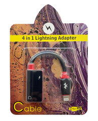 Adapteri Bluetooth ADP36 alkaen Lightning kiinni 3.5 mm musta hinta ja tiedot | Adapterit | hobbyhall.fi