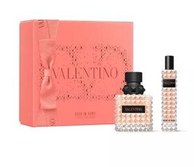 Hajuvesisarja Valentino Born in Roma Donna Coral Fantasy EDP 50 ml + EDP 15 ml hinta ja tiedot | Naisten hajuvedet | hobbyhall.fi