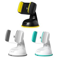 Autopuhelinteline Hoco CA5, tuulilasin kiinnitys, short fixing, valkoinen hinta ja tiedot | Puhelintelineet | hobbyhall.fi