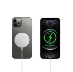 Langaton laturi 2in1 Smart Phone, Watch MagSafe 10W valkoinen hinta ja tiedot | Reach Puhelimet, älylaitteet ja kamerat | hobbyhall.fi