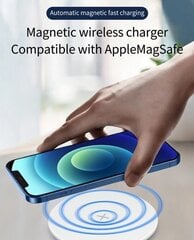 Langaton laturi 2in1 Smart Phone, Watch MagSafe 10W valkoinen hinta ja tiedot | Reach Puhelimet, älylaitteet ja kamerat | hobbyhall.fi