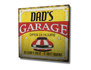 Taulu Dad's Garage hinta ja tiedot | Taulut | hobbyhall.fi