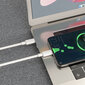 USB Kaapeli Hoco X51 alkaen Type-C kiinni Type-C 20V 5A 100W 1.0 m valkoinen hinta ja tiedot | Puhelinkaapelit | hobbyhall.fi
