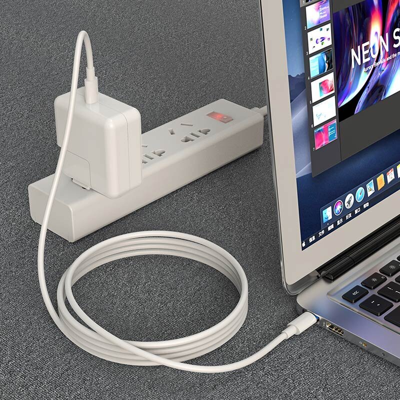 USB Kaapeli Borofone BX44 alkaen Type-C kiinni Type-C 100W 1.0 m valkoinen hinta ja tiedot | Puhelinkaapelit | hobbyhall.fi