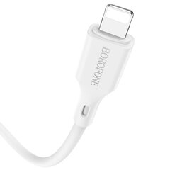 Kaapeli USB Borofone BX49 PD Type-C to Lightning 1.0 m valkoinen hinta ja tiedot | Puhelinkaapelit | hobbyhall.fi