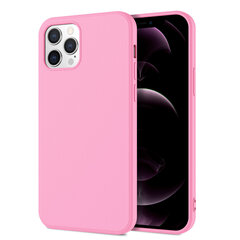 Kotelo X-Level Dynamic Apple iPhone X/XS vaaleanpunainen ki hinta ja tiedot | Puhelimen kuoret ja kotelot | hobbyhall.fi
