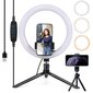 Puhelimen pidike Lamp tripod kit RL10-9 musta 0.40 m hinta ja tiedot | Puhelintelineet | hobbyhall.fi