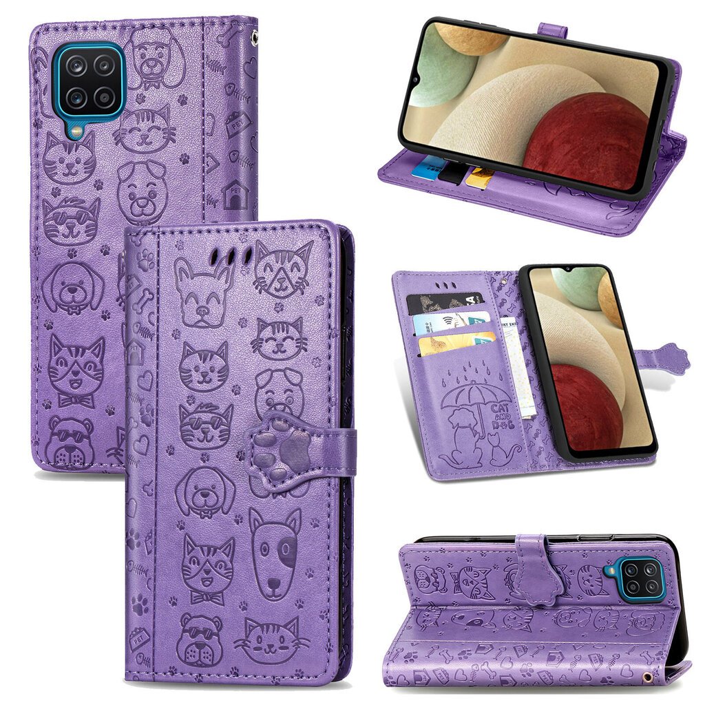 Kotelo Cat-Dog Xiaomi punainenmi 9C/9C NFC violettiti hinta ja tiedot | Puhelimen kuoret ja kotelot | hobbyhall.fi