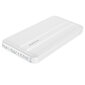 Ulkoinen Akku Power Bank Borofone BJ9 Type-C PD+Quick Charge 3.0 (3A) 10000 mAh valkoinen hinta ja tiedot | Varavirtalähteet | hobbyhall.fi