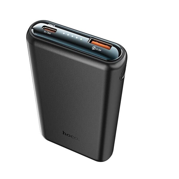 Ulkoinen Akku Power Bank Hoco Q1 Type-C PD 20W+Quick Charge 3.0 (3A) 10000 mAh musta