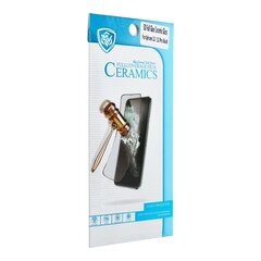 Suojalasi 5D Full Glue Ceramic Glass Apple iPhone 12/12 Pro kaareva musta hinta ja tiedot | Näytönsuojakalvot ja -lasit | hobbyhall.fi