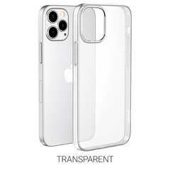 Kotelo Hoco TPU Magnetic Protective Apple iPhone 12 Pro Max läpinäkyvä hinta ja tiedot | Puhelimen kuoret ja kotelot | hobbyhall.fi