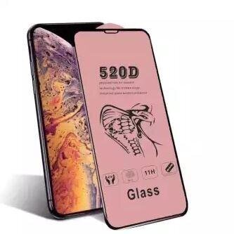 Suojalasi 520D Apple iPhone 12 Pro Max musta hinta ja tiedot | Näytönsuojakalvot ja -lasit | hobbyhall.fi