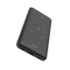 Wireless charging power bank Hoco J50 Micro USB, Lightning, Type-C, USB 10000 mAh musta hinta ja tiedot | Varavirtalähteet | hobbyhall.fi