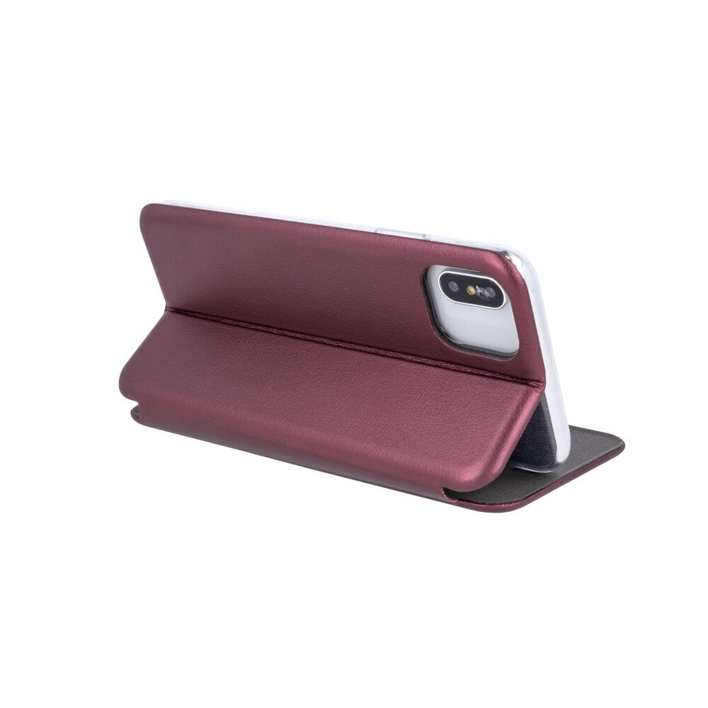 Kotelo Book Elegance Xiaomi punainen Note 10 4G/Note 10S/Poco M5s bordo hinta ja tiedot | Puhelimen kuoret ja kotelot | hobbyhall.fi