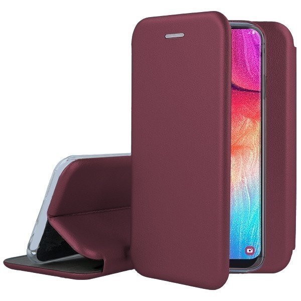 Kotelo Book Elegance Xiaomi punainen Note 10 4G/Note 10S/Poco M5s bordo hinta ja tiedot | Puhelimen kuoret ja kotelot | hobbyhall.fi