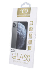 Suojalasi 10D Full Glue Samsung G990 S21 FE 5G kaareva musta hinta ja tiedot | Näytönsuojakalvot ja -lasit | hobbyhall.fi